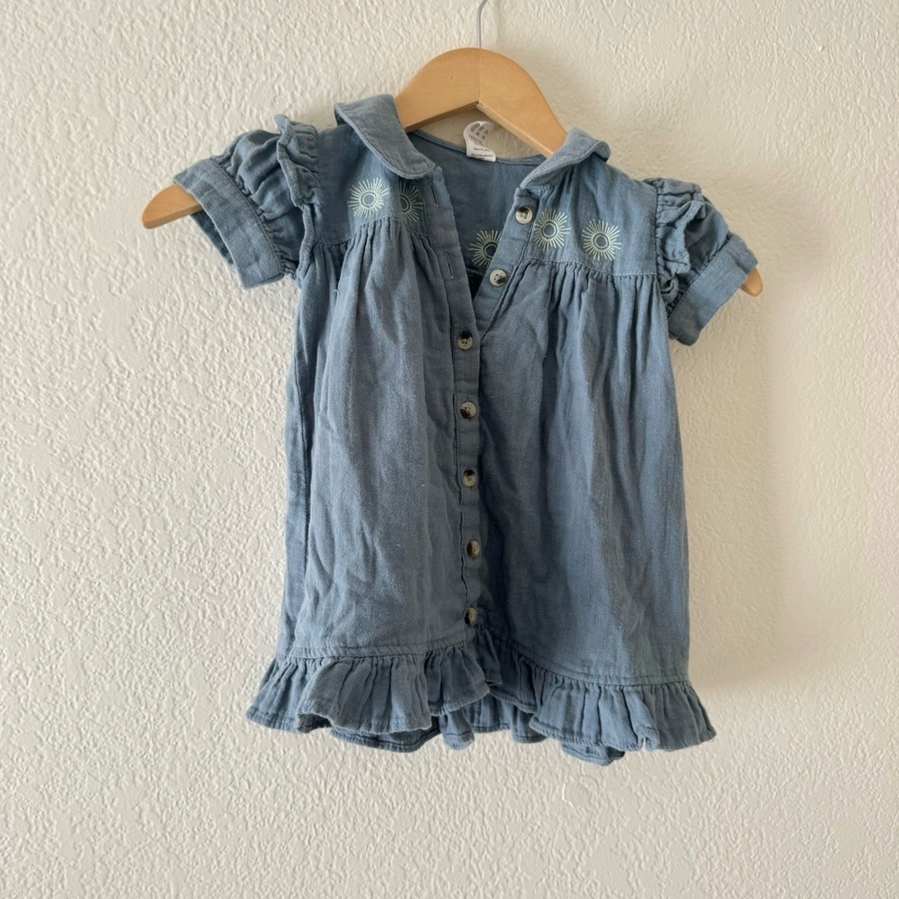 Kate Quinn Dress with embroidery